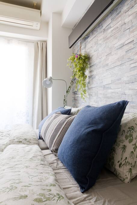 a sunny room