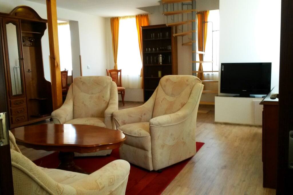 Wohnzimmer im 1. Stock