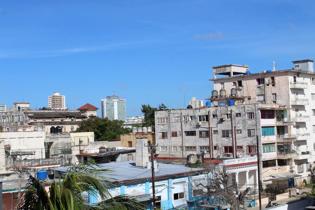 View from the Balcony/Vista desde el balcón