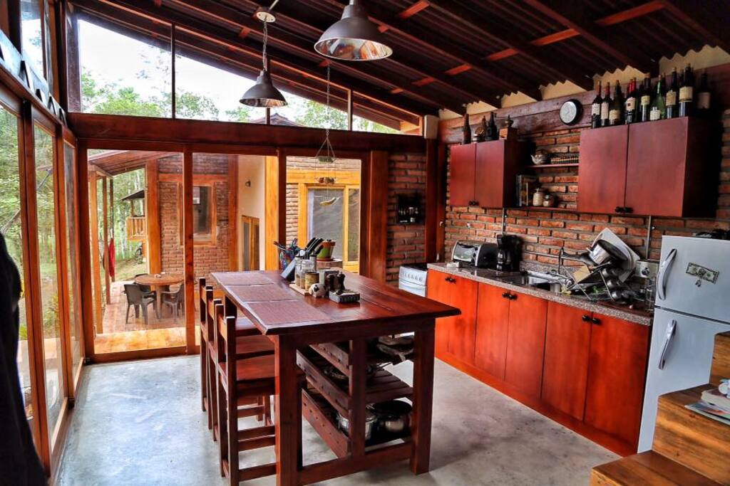 Fully equipped kitchen