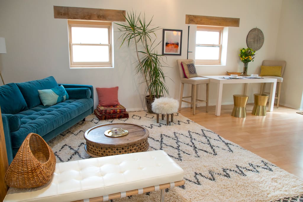 living and dining