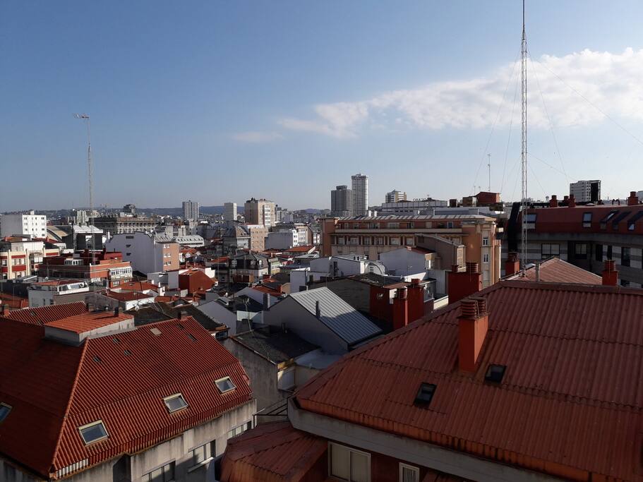 Vistas a la ciudad despejadas