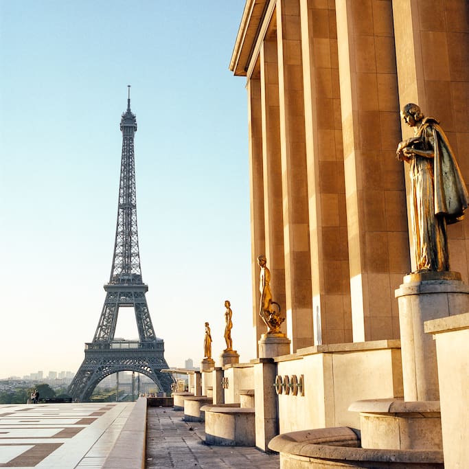 Trocadero is 5min walking