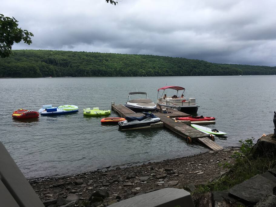 Large private dock
