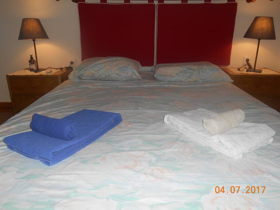 a comfortable bedroom