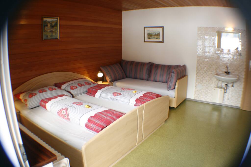 Schlafzimmer Abendsonne