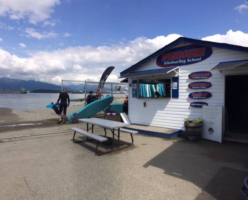 Jericho rentals and lessons for kayaking, paddle boarding and wind surfing