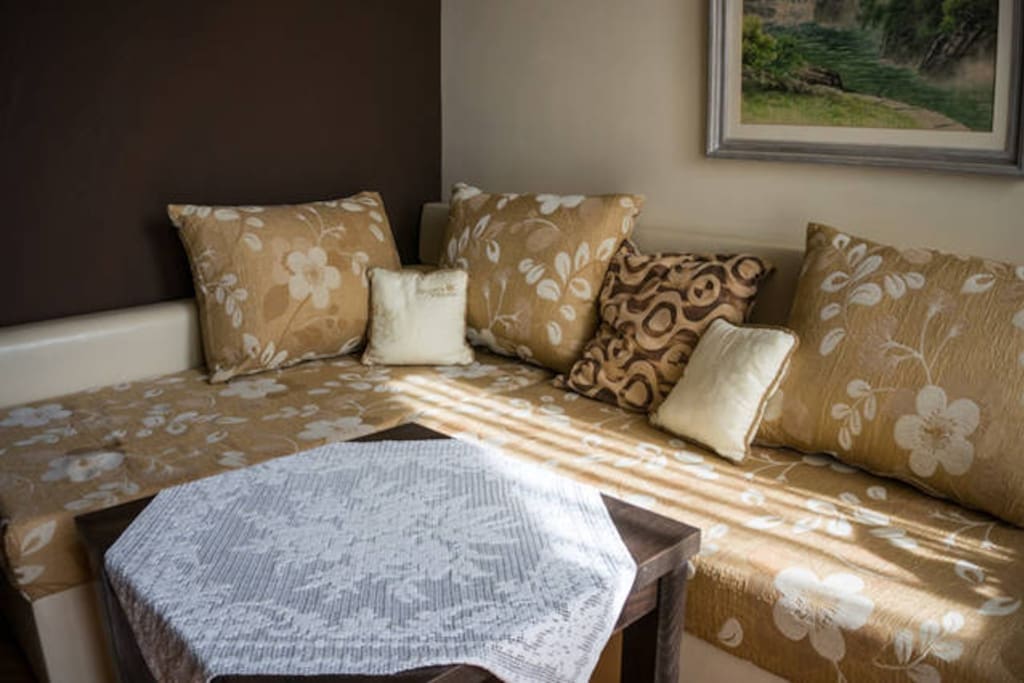 The sofa bed