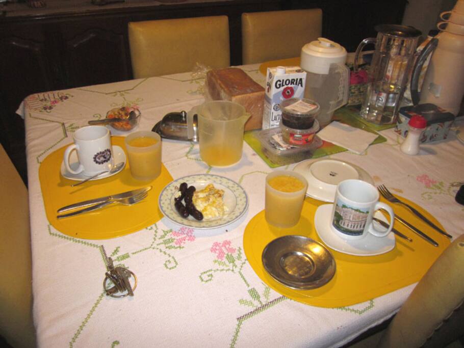 Los desayunos que ofrecemos son variados y nutritivos