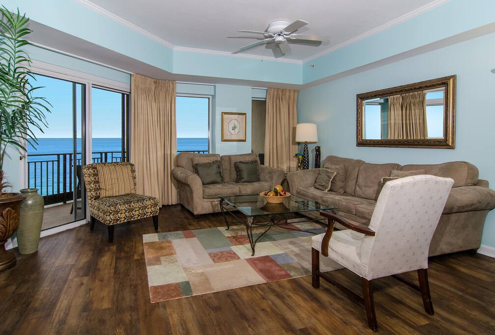 Enjoy the beach view from you
