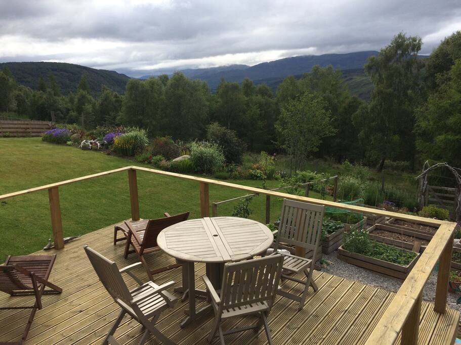 Outdoor seating area