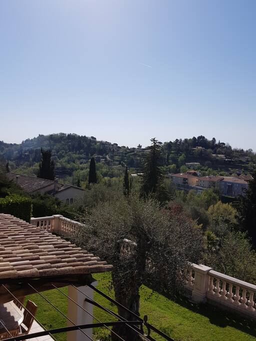 Vue depuis les chambres