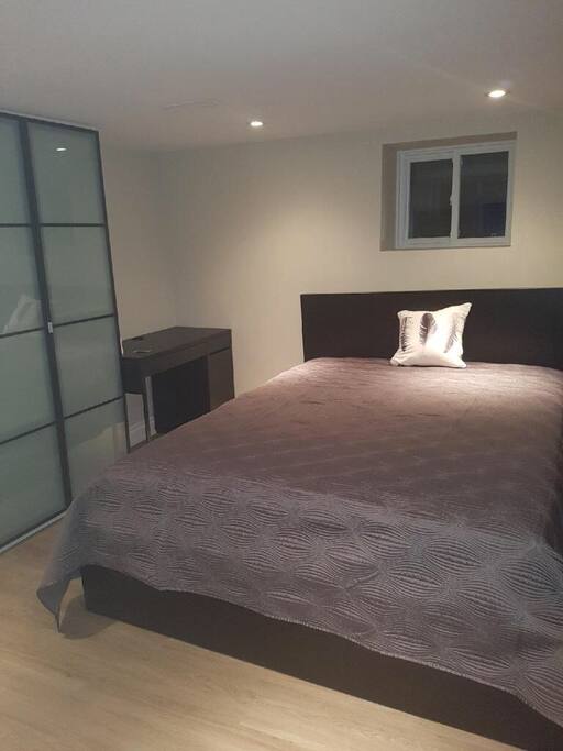 The bedroom