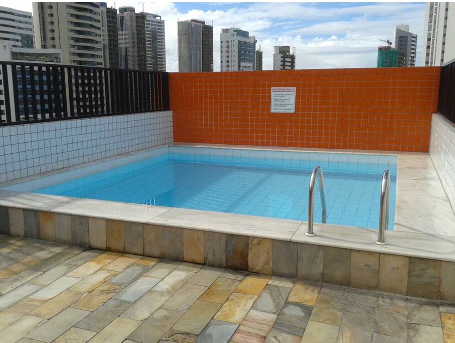 Área da piscina