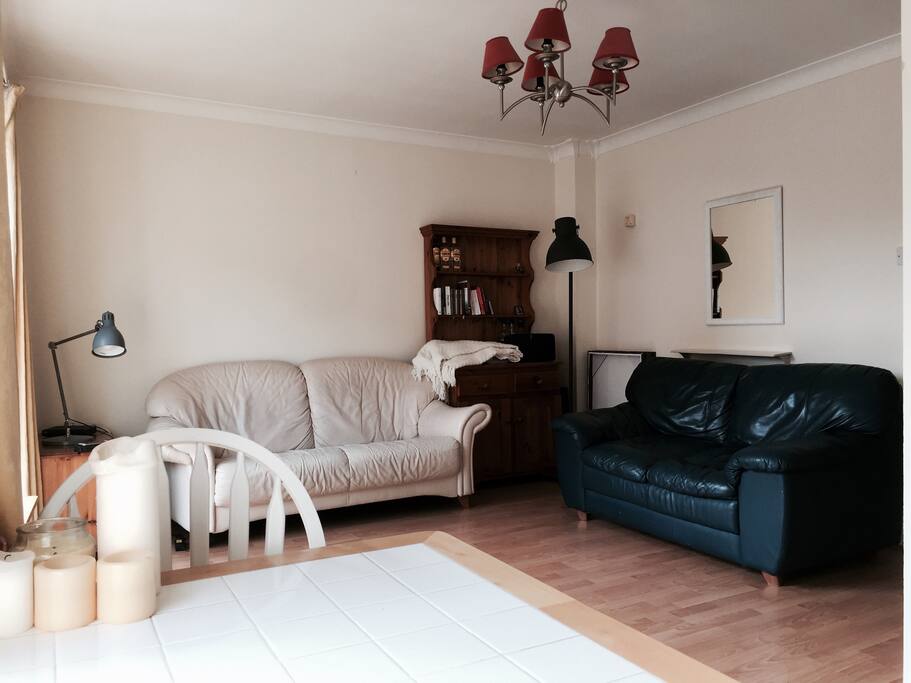 The living room