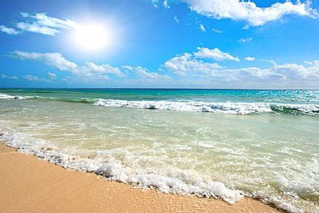 Beach right across from my condo!
