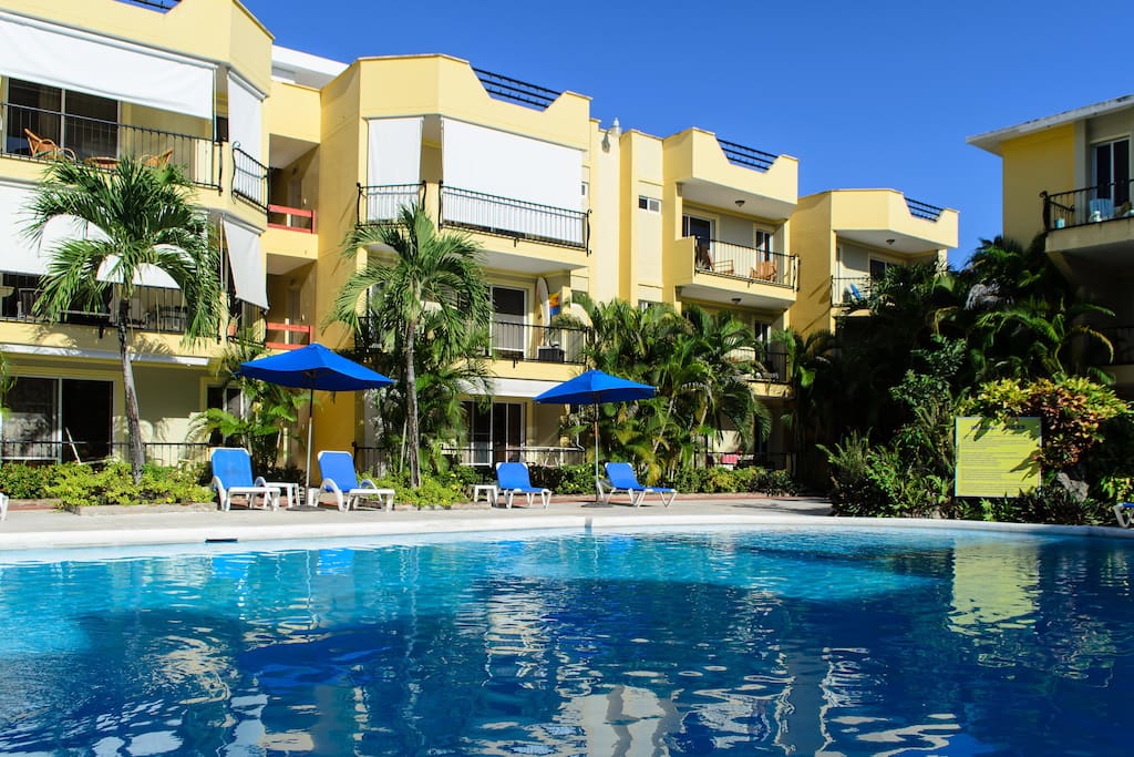 Our large swimming pool.