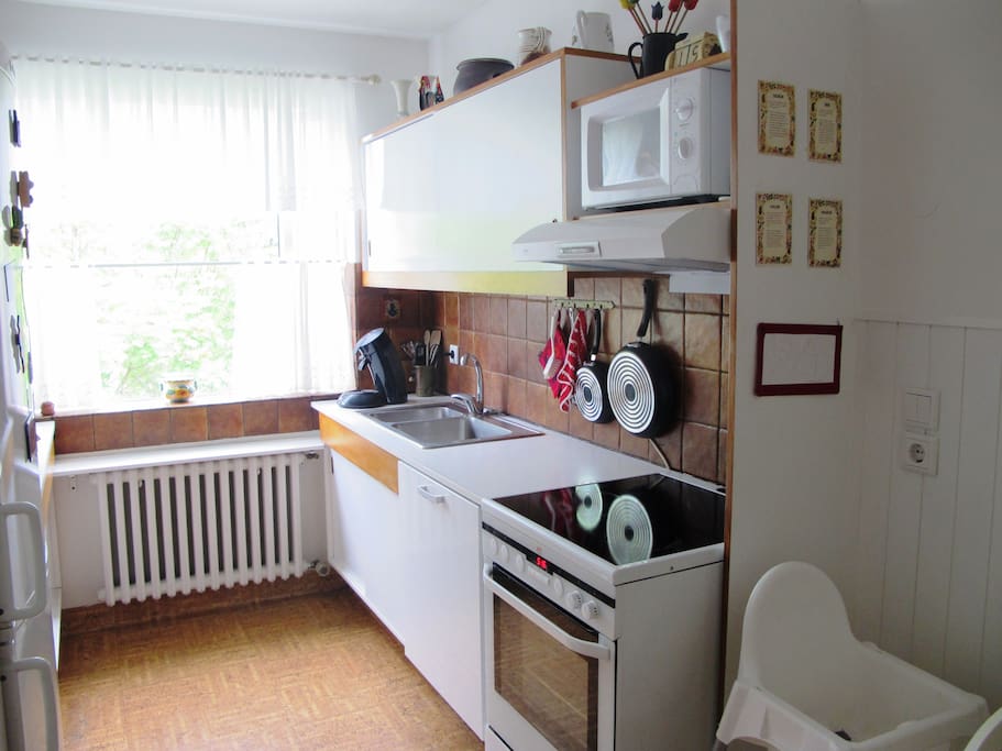 Fully equipped kitchen