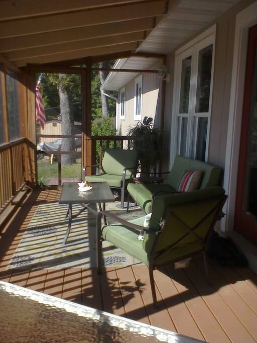 Front porch.