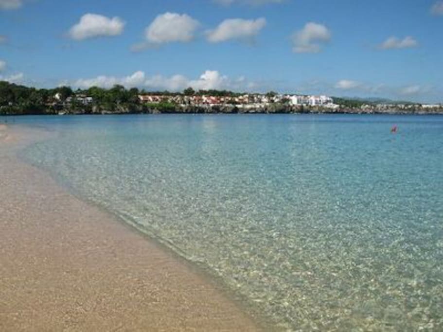 Sosua Beach is one of the best swimming beaches in the world.