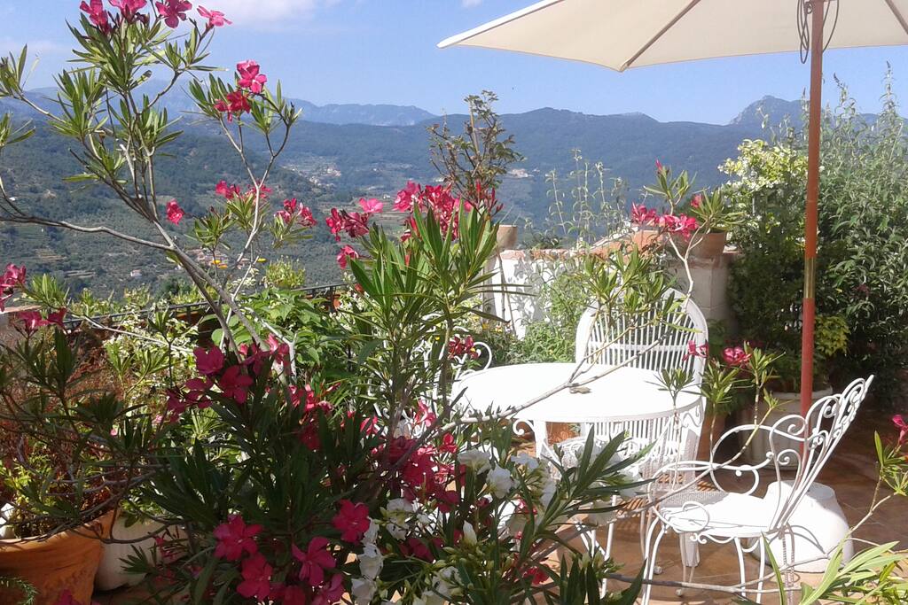 Terrazza per la prima colazione