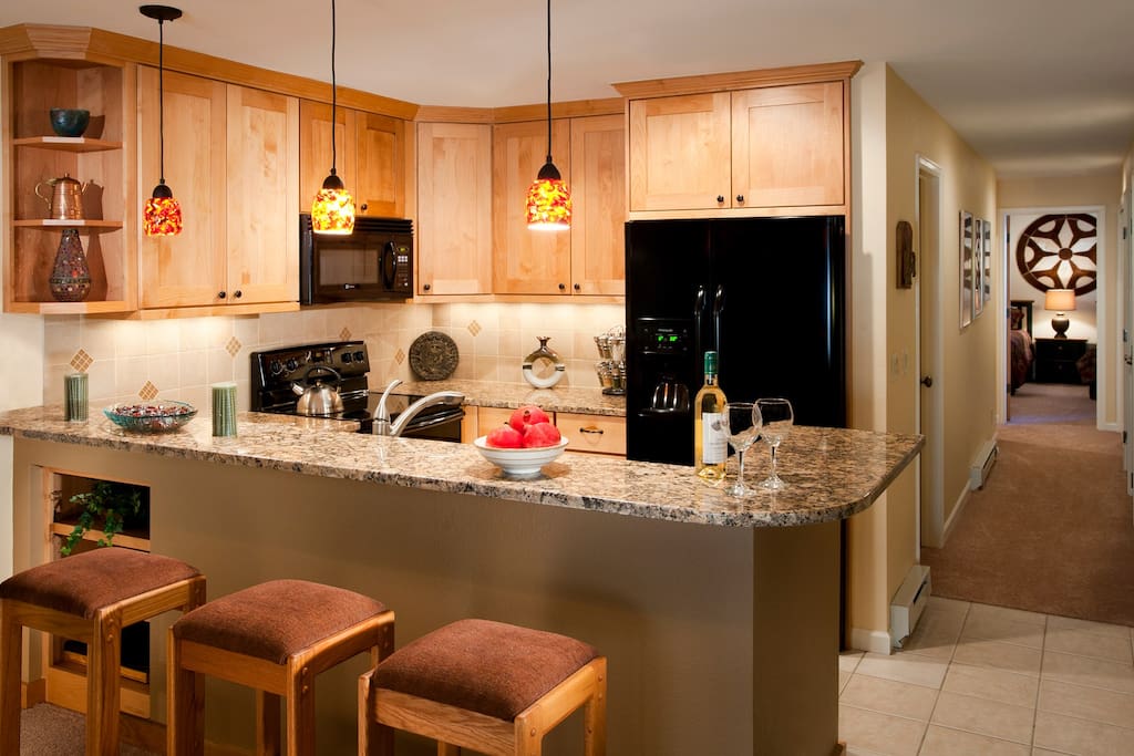 Prepare meals in the privacy of your own fully-equipped kitchen.