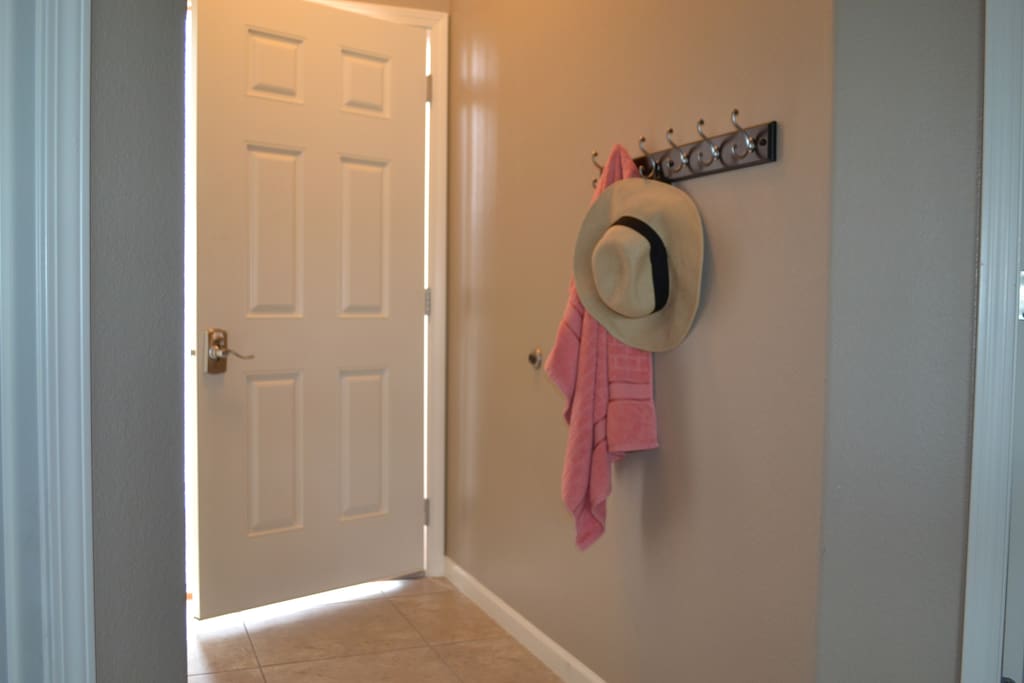 Extra details, practical and aesthetic, make staying in our condo feel like a resort vacation.