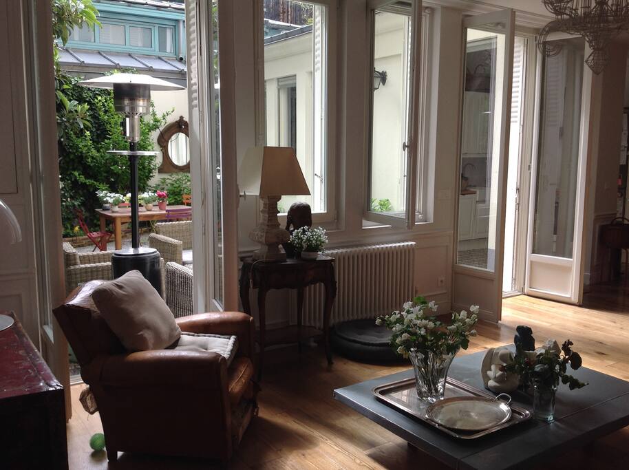 Vue salon