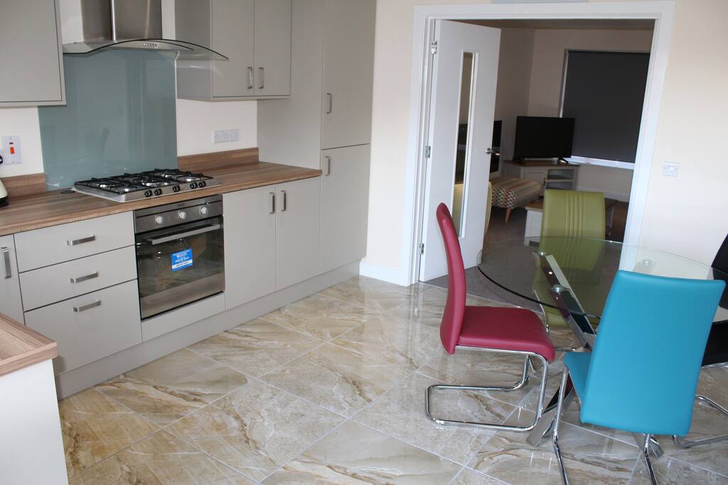 Bright modern kitchen