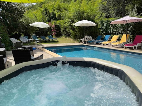 La Bergerie 3p, 3*, heated pool, SPA Park Wifi