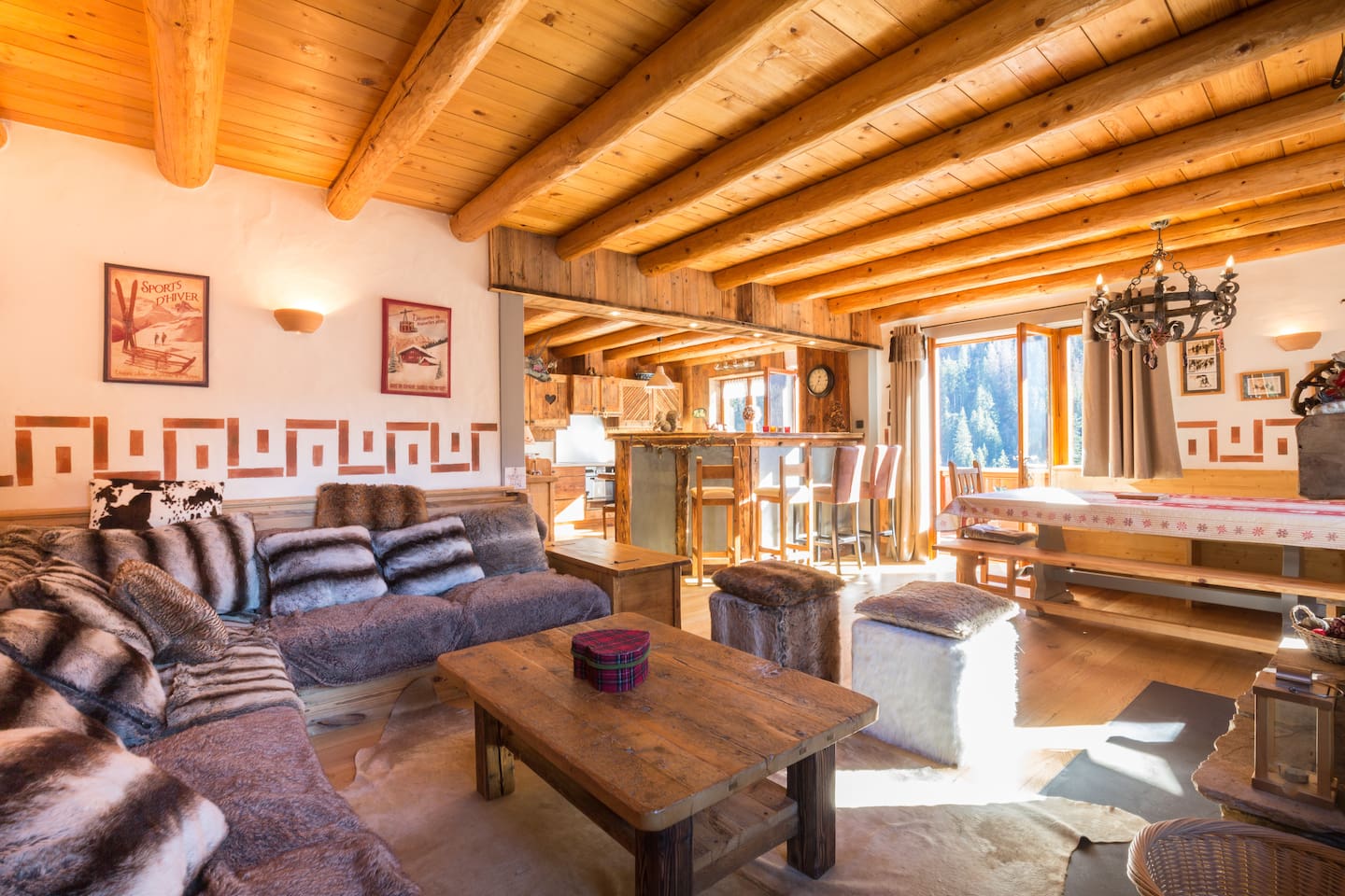 Location Chalet Sauna Jacuzzi