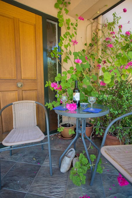Front porch a cool place to be in those hot summer days