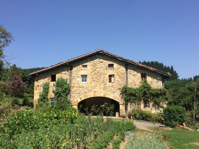 Awesome Homestead in wild nature of Basque Country