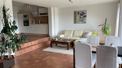Popular Airbnb listing: Apartment with heated pool & south view in Koblenz