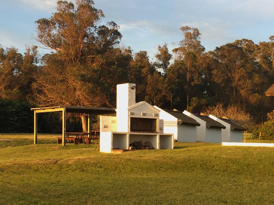 Barbeque Grill and Pergola - shared area