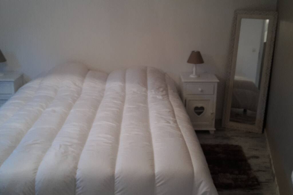 Chambre 160x200 ou individuels