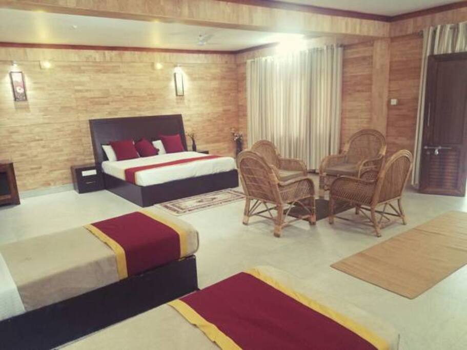 Enough Sleeping Space for a large family
