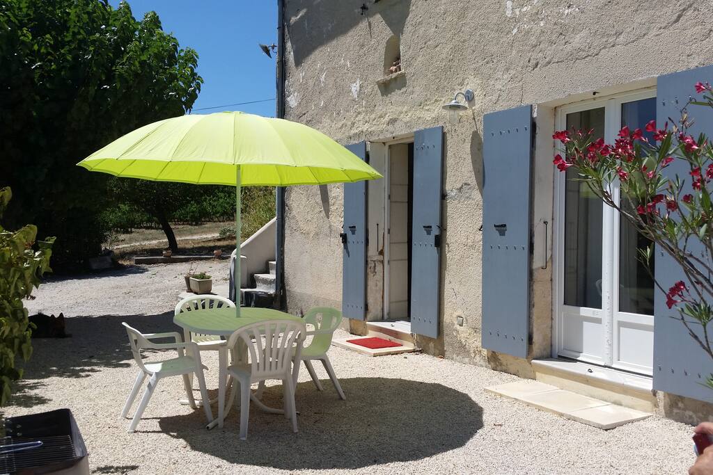 Terrase qui vous est réservée