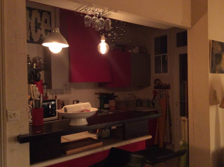 ...la cuisine donc
