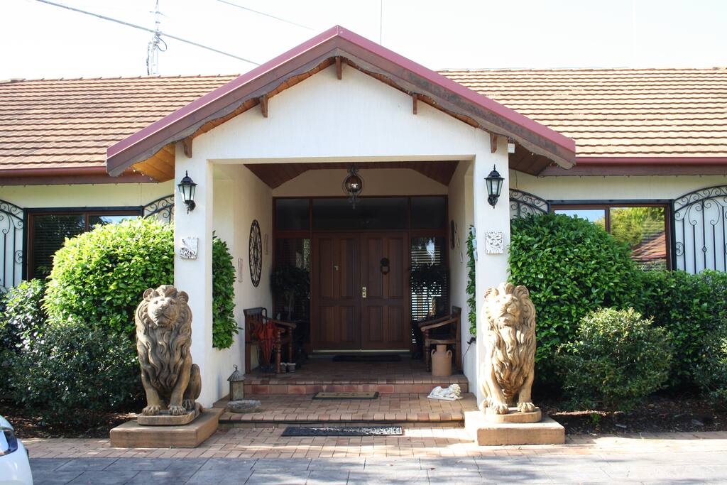 Entrance to our home
