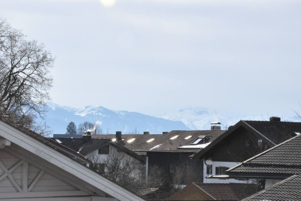 Ausblick in die Berge
