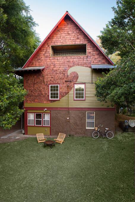 Back of the house