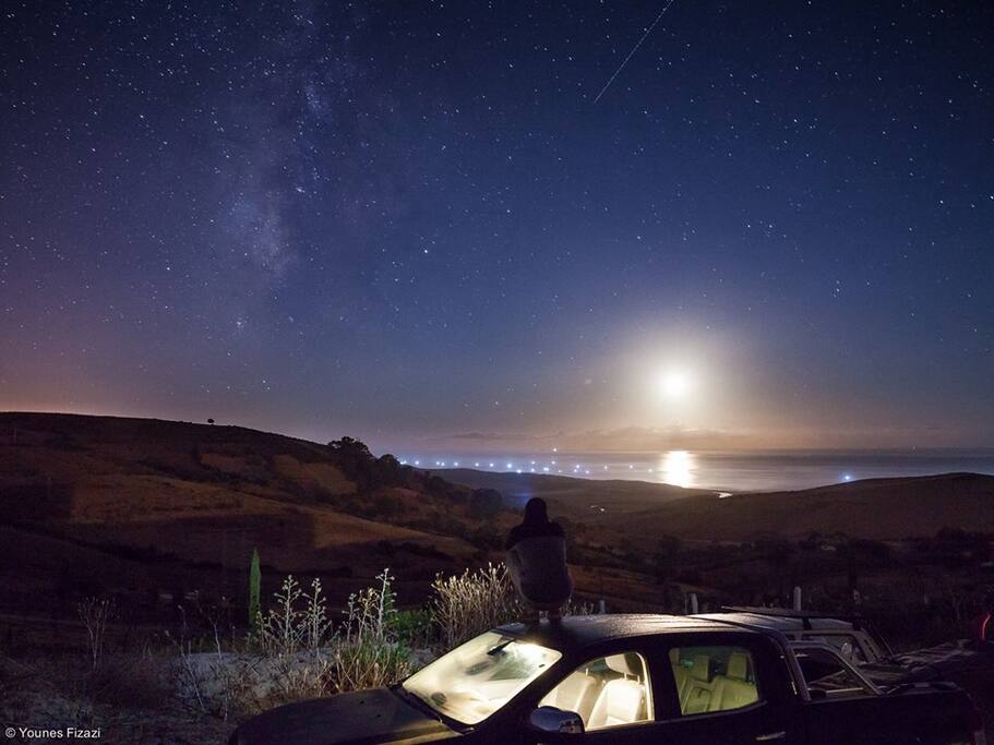 La noche desde Dar Fkrum