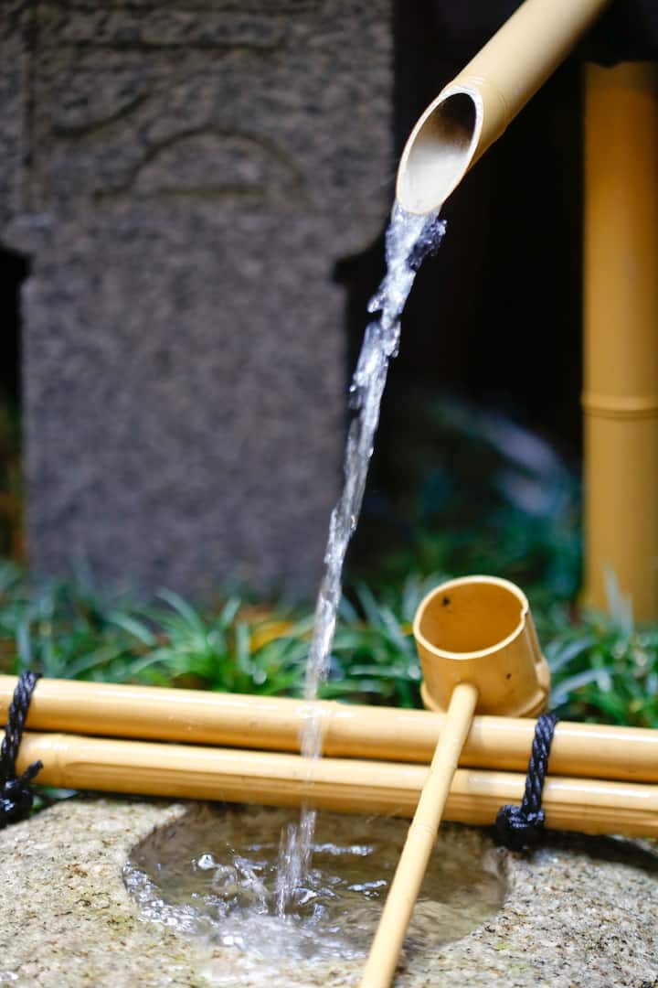 Machiya with hammock and terrace