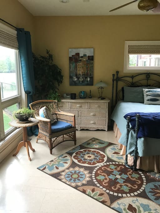 Light filled room