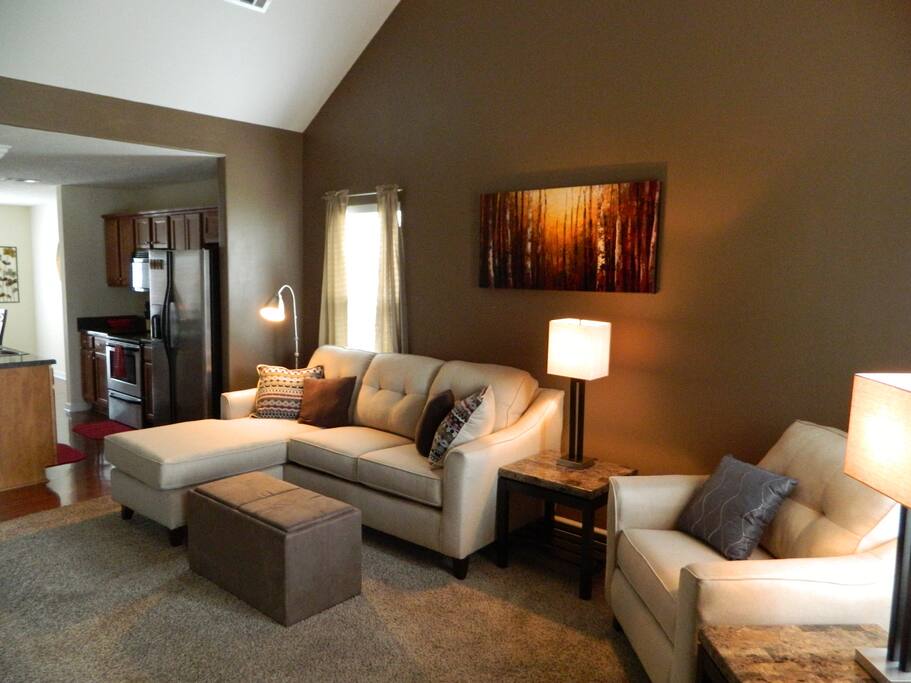 Your living room to relax in.