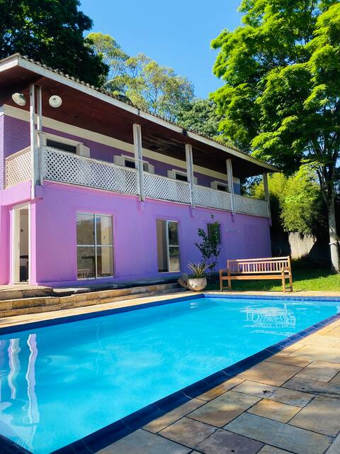 Chácara Cozy with Pool and Holiday Lounge