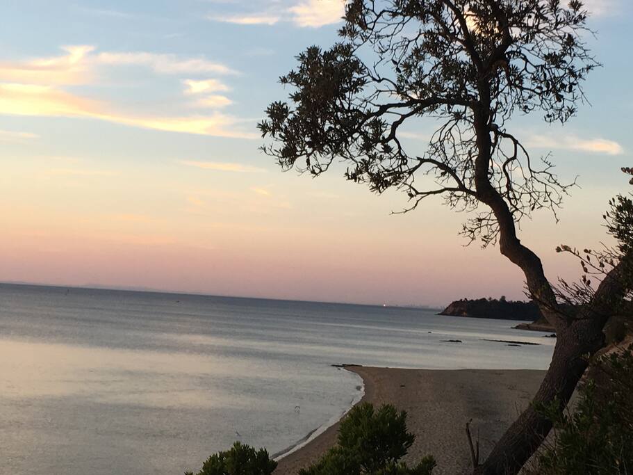 Beautiful Birdrock beach just across the road