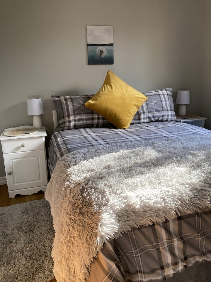 Bedroom with double bed