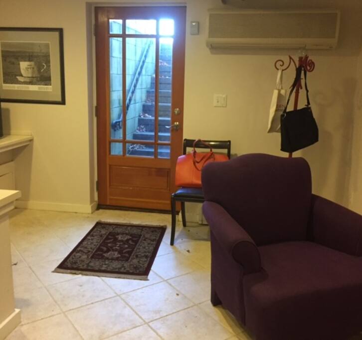 Private entrance